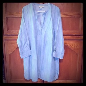 Vinyard Vines Chambray Shirt Dress NWOT